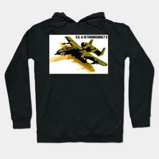 U.S. A-10 Thunderbolt II Warthog (Tan Camo) Hoodie